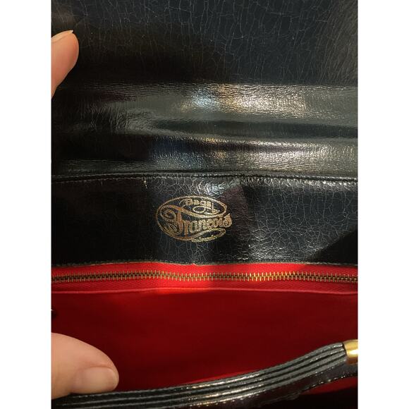 Vintage Bags By Francois California Leather Shoulder Bag - Picture 9 of 12